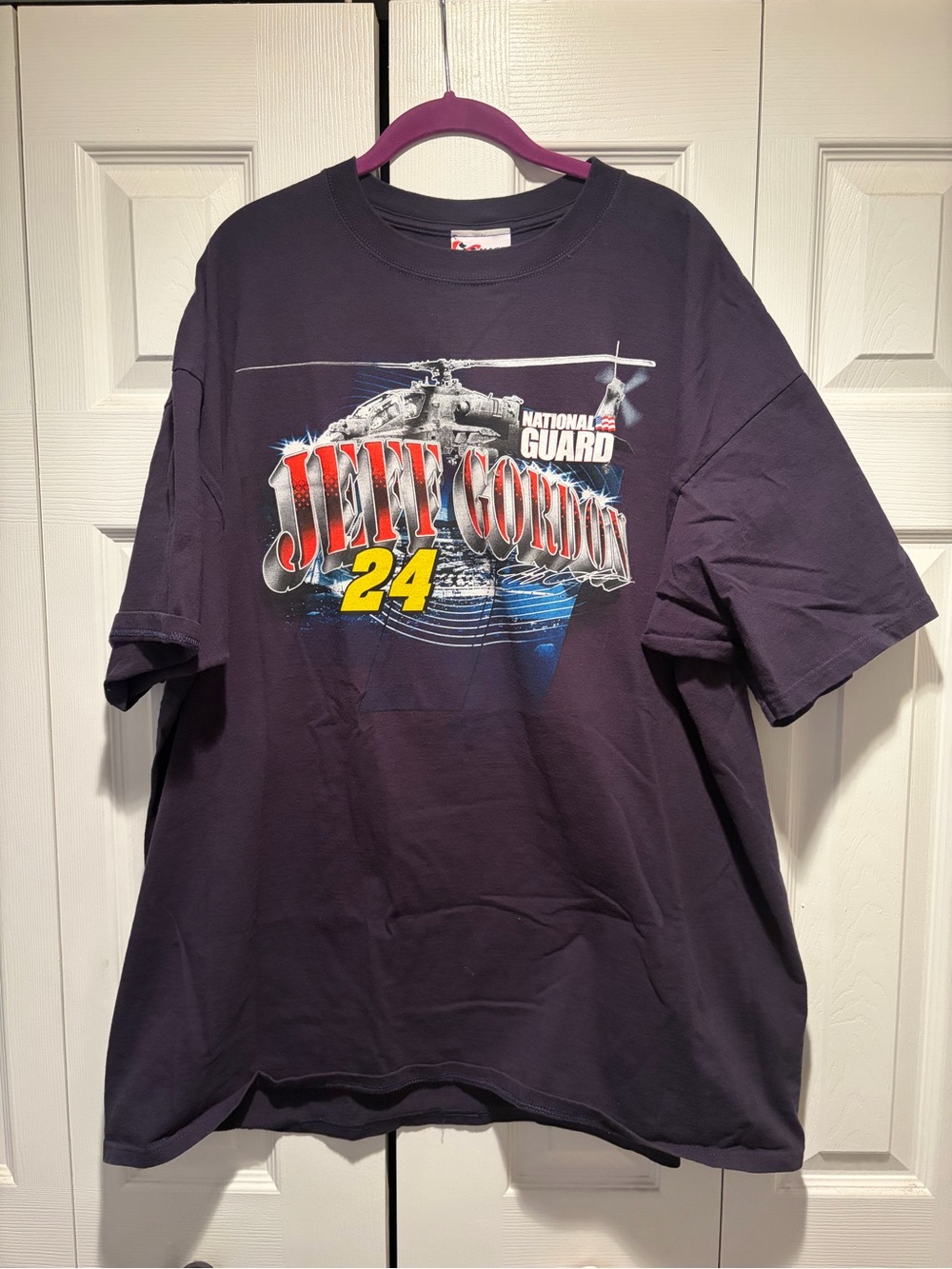 Chase Authentics Jeff Gordon 24 National Guard Graphic Tee 3XL